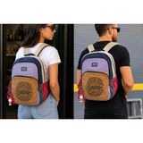 Old Cotton Cargo Old Cotton Renkli Organik Gabardin Kumaş Otantik Sırt Çantası