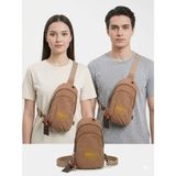 Old Cotton Organik Gabardin Badybag Çanta - Hardal
