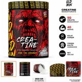 OLD IRON Micronized Creatine - Kreatin 200 gr Aromasız Toz Formda 40 Servis İçeren Sporcu Gıdası - 200mg