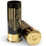Old Southern Brass 12 Ayar Shot Bardağı 4'lü Set - We The People Vatansever Amerikan Bayrağı