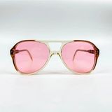 Old Space Vintage 80's Kemik Vintage Güneş Gözlüğü OSV400488 - Pembe