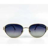 Old Space Vintage Vintage Güneş Gözlüğü – 1980’LER Retro Gold Metal Çerçeve & Füme Degrade Camlı Gözlük OSV661 - Siyah Degrade
