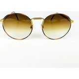Old Space Vintage Vintage Güneş Gözlüğü – 90’lar Retro – Gold Metal Çerçeve, Kahverengi Degrade Cam - Kahve Degrade