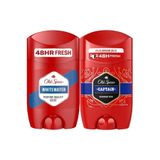 Old Spice 2x50 ml Captain + Whitewater Erkek Stick Roll-on