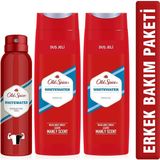 Old Spice 400ML Duş JELIX2(800ML)+DEO 150ML White Water - 1001 ml