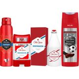 Old Spice Captain Deo + White Water Tıraş Losyonu + Strong Slugger Duş Jeli + Koltuk Altı Jeli Seti