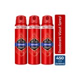 Old Spice Captain Erkek Sprey Vücut Deodorantı 150 ml x3