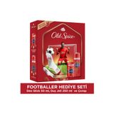 Old Spice Footballer Giftset (Captain Deo Stick 50 ml, DuşJeli 250 ml ve Çorap)