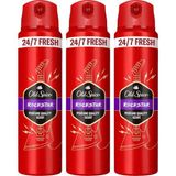 Old Spice Rockstar Erkek Sprey Vücut Deodorantı 150 ml 3lü paket
