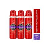 Old Spice Rockstar Erkek Sprey Vücut Deodorantı 150 ml x3