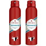 Old Spice Whitewater 2x150 ML Sprey Deodorant