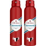 Old Spice Whitewater Sprey Deodorant 150 ml Erkekler İçin İkili Set Güçlü Koku