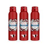 Old Spice Wolfthorn 3x150 ml Sprey Deodorant