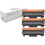 Oldem Plus Brother TN-2550XL /HL-L2461DN Siyah-Beyaz Lazer Yazıcı Toneri 3 Lü Paket