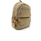 Oldso Sanmorris Unisex Suya Dayanıklı Kumaş Laptop Bölmeli Büyük Boy Okul ve Seyahat Sırt Çantası 3016 - Haki