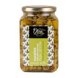 Olea Familya Marine Edilmiş Yeşil Zeytin Izgara 900 gr