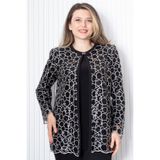 OLEA XXL Büyük Beden Abiye Ceket Bluz Takım 39982