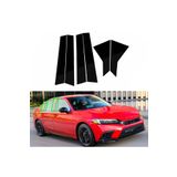 OLED GARAJ Civic FE1 2022+ için uyumlu Plastik Kapı Direk Kaplama Seti Piano Black