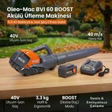 Oleo-Mac Bvı 60 Boost Akülü Üfleme Makinesi (5.0 Ah Akü + Şarj Seti)