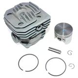 Oleomac 961/962/965 Motorlu Testere Silindir Piston Takımı 48Mm Kesim Motoru Gömlek Piston