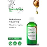 Oleora Makademya Ceviz Yağı, Saf, Sabit Yağ, (MACADAMİA NUT OİL) ,carrier Oil, Pure 100 ml
