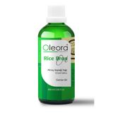 Oleora Pirinç Kepeği Yağı, Saf Sabit Yağ, (RİCE BRAN OİL) Carrier Oil, Pure 100 ml