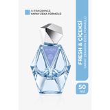 Oler AI Fragrance Skylight EDP Kadın Parfüm 50ml | Citrus | Floral | Ökaliptus | Oud | Misk