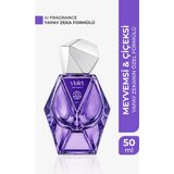 Oler Aı Fragrance Violet Edp Kadın Parfüm 50ML | Raspberry | Violet | Gül | Pralin | Woody | Amber - 50 ml