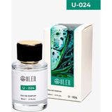 Oler U-024 Unisex Parfüm Edp 50 ml | Çiçeksi & Amberli | Gül Suyu, Armut, Fındık, Acı Badem, Tütsü, Pembe Biber, Gül,