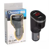 Olesson 1648 12-24V Çift Usb Girişli 5V-2.4A Dijital Voltaj Ekranlı Araç Çakmaklık Şarj Aleti