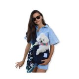 Oli and Lui Lacivert Köpek Taşıma Çantası (Pet Sling – Ana Kucağı) Lacivert