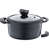 Olika Palladium 22 Cm Siyah Derin Tencere Pd2204