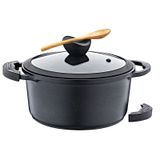Olika Palladium 24 Cm Siyah Derin Tencere Pd2404