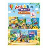 OLİMPOS ÇOCUK Ara & Bul Serisi 7 Kitap Set – 3+ Yaş Okul Öncesi Dikkat, Görsel Algı ve Keşif Kitapları