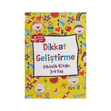 Olimpos Yayınları 3-4 Yaş Dikkat Geliştirme + Atasözü Kartları + Çelik Mağaralar