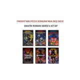 Olimpos Yayınları Freddy'nin Pizza Dükkanı'nda Beş Gece - Grafik Roman Serisi 6 Kitap Set