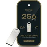 Olinea Powerway 256 GB 100MB/S Hızlı USB 3.1 Metal Silver Flash Bellek