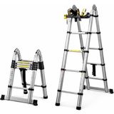 Olinea SN-29682 3.2+3.2 Metre Teleskopik Merdiven Karavan & Tekne Katlanır Alüminyum