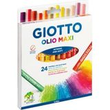 Olio Silindir 24LÜ Yağlı Pastel Boya