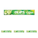 Olips Çiğne Elma Aromalı Ferahlatıcı Şeker 47 gr 4lü paket