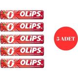 Olips Çilek Aromalı Bonbon Şekerleme 28 G (5 Adet) - 175 gr