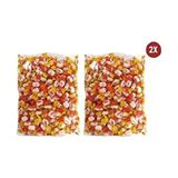 Olips Limon&Portakal Aromalı Şekerleme 1kg - 2'li Paket Lezzetli ve Renkli - 1 kg