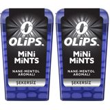 Olips Mini Mints Nane Mentol Aromalı Ferahlatıcı Şeker 12,5 gr 2li paket