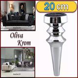 Oliva Mobilya Kanepe Koltuk Tv Ünitesi Baza Ayağı Zigon Orta Sehpası Gümüş Ayak Ayakları 20 Cm Krom