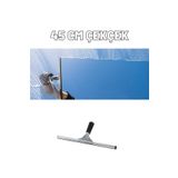 Oliva Nero Cam Çekçek 45 Cm Pratik Çelik Temizleyici