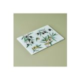 Olive Cam Kesme Tahtası (35x25 cm)