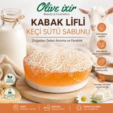 olive ixir Kabak Lifli Ballı Keçi Sütü Sabunu 120 Gr 768