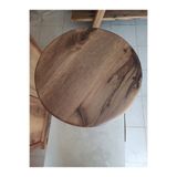 oliveforestwood Ceviz Ağacından Sehpa tablası (çap 40)