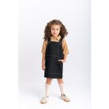 Oliven The Kid Yan Cepli Kot Jile Elbise Siyah