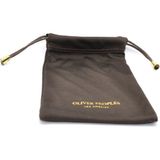Oliver Peoples Olıver Peoples Case Pouch Kahverengi Gözlük / Güneş Gözlüğü Mıkrofıber Silme Bezi Saklama Kabı